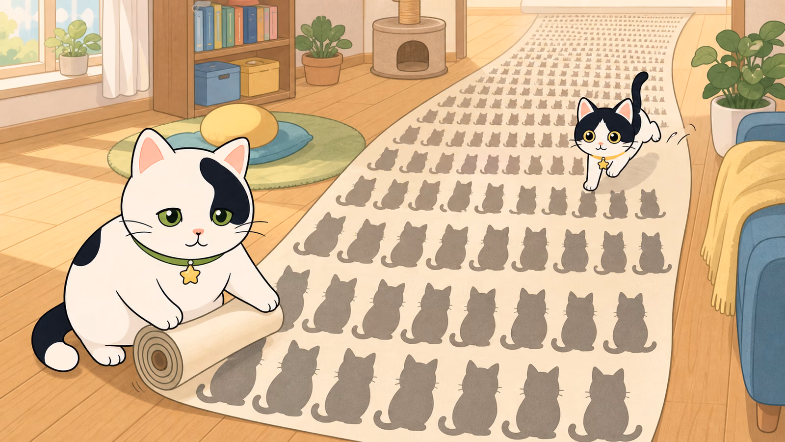 生命は、どうやって生まれたの?(ねこ換算)