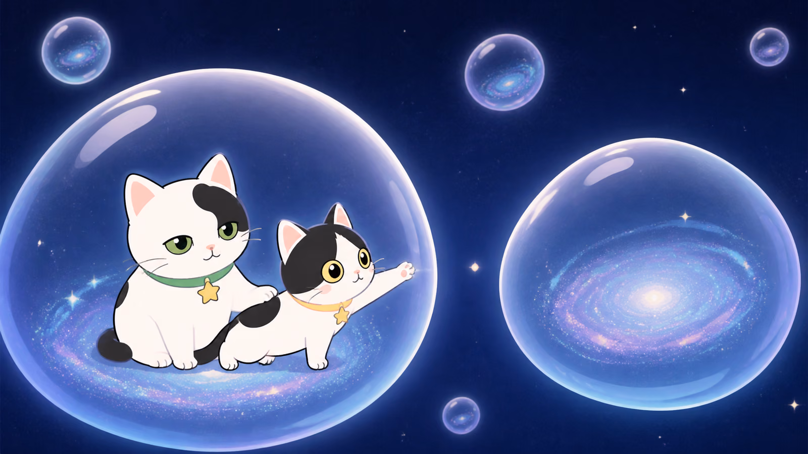 宇宙はひとつじゃないかも? マルチバースのはなし(あわみたいな宇宙が、いくつも生まれる?)