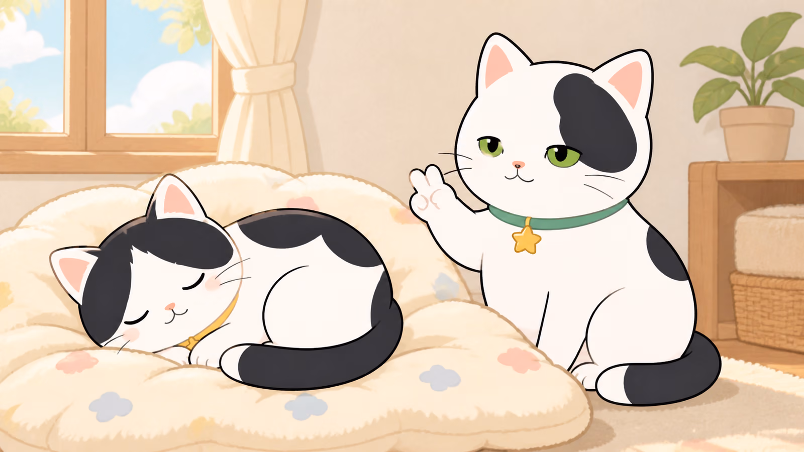 北極星はどうして動かないの?(ねこ換算)