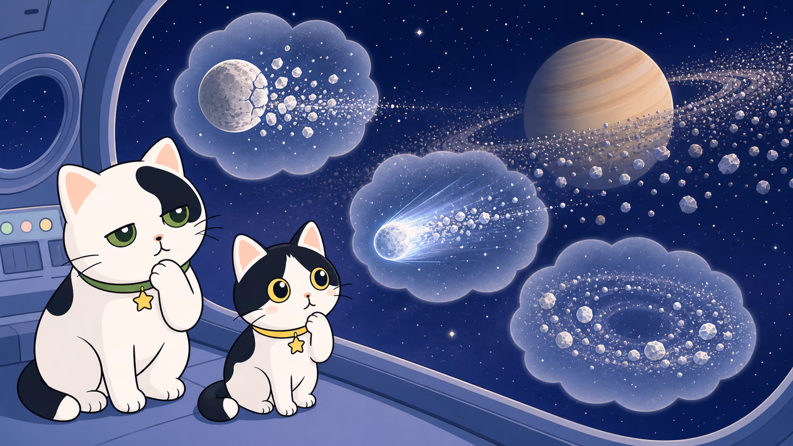 土星のわっかは、なにでできてるの？（きょうのナゾ）