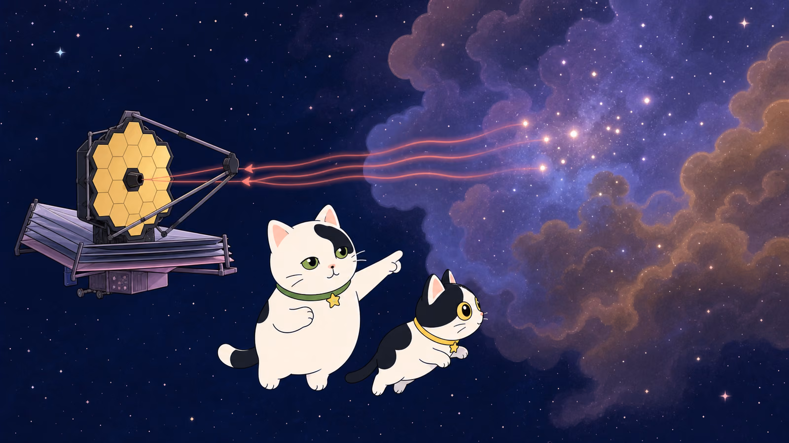 ジェイムズ・ウェッブ宇宙望遠鏡は、なにがすごいの?(目には見えない「赤外線」で、むかしの宇宙を見る)